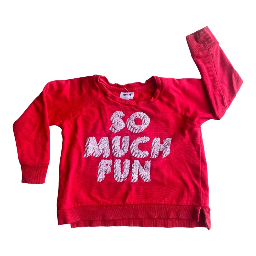 5T- girls sweater shirt- Seed Heritage